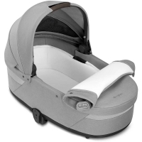 Детская коляска Cybex Balios S Lux 2023г 3 в 1, Lava Grey (+дождевик)
