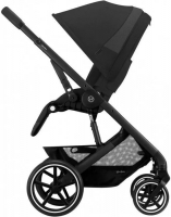 Детская коляска Cybex Balios S Lux 2023г 3 в 1, Moon Black (+дождевик)