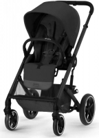 Детская коляска Cybex Balios S Lux 2023г 3 в 1, Moon Black (+дождевик)