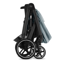Детская коляска Cybex Balios S Lux 2023г 3 в 1, Sky Blue (+дождевик)