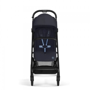 Прогулочная коляска Cybex Beezy, Dark Blue (с дождевиком и бампером)