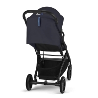 Прогулочная коляска Cybex Beezy, Dark Blue (с дождевиком и бампером)