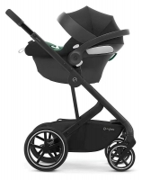 Детская коляска Cybex Balios S Lux 2023г 4в1, Moon Black (+дождевик)