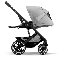 Детская коляска Cybex Balios S Lux 2023г 4в1, Lava Grey (+дождевик)