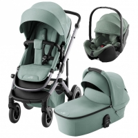 Детская коляска 3в1 SMILE 5Z+ Baby-safe Pro, Jade Green