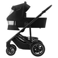 Детская коляска 2-в-1 Britax Roemer Smile III (Indigo Blue)+ cпальный блок Smile 5Z (Space Black)