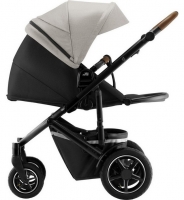 Детская коляска 2-в-1 Britax Roemer Smile III (Pure Beige)+ cпальный блок Smile 5Z (Space Black)