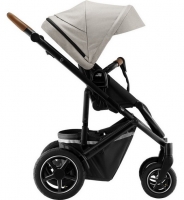 Детская коляска 2-в-1 Britax Roemer Smile III (Pure Beige)+ cпальный блок Smile 5Z (Space Black)