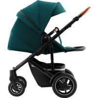 Детская коляска 2-в-1 Britax Roemer Smile III (Atlantic Green)+ спальный блок Smile 5Z (Atlantic Green)