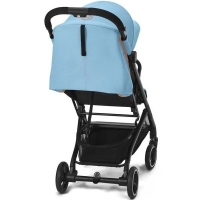 Прогулочная коляска Cybex Beezy, Beach Blue (с дождевиком и бампером)