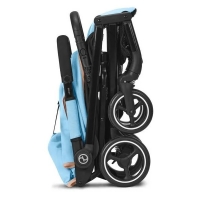 Прогулочная коляска Cybex Beezy, Beach Blue (с дождевиком и бампером)